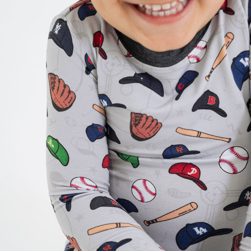 Major League Buddies Long Sleeve Pajamas - Bam & Stitch