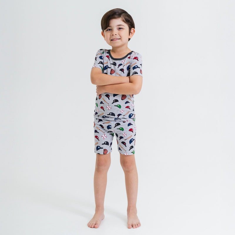 Major League Buddies Short Sleeve Pajamas - Bam & Stitch
