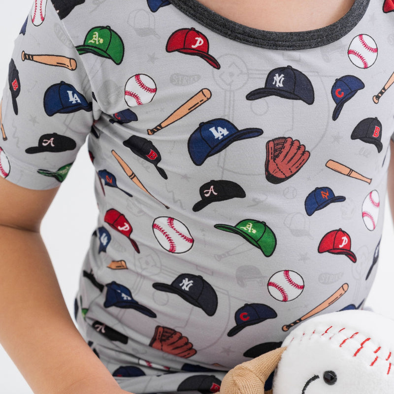 Major League Buddies Short Sleeve Pajamas - Bam & Stitch