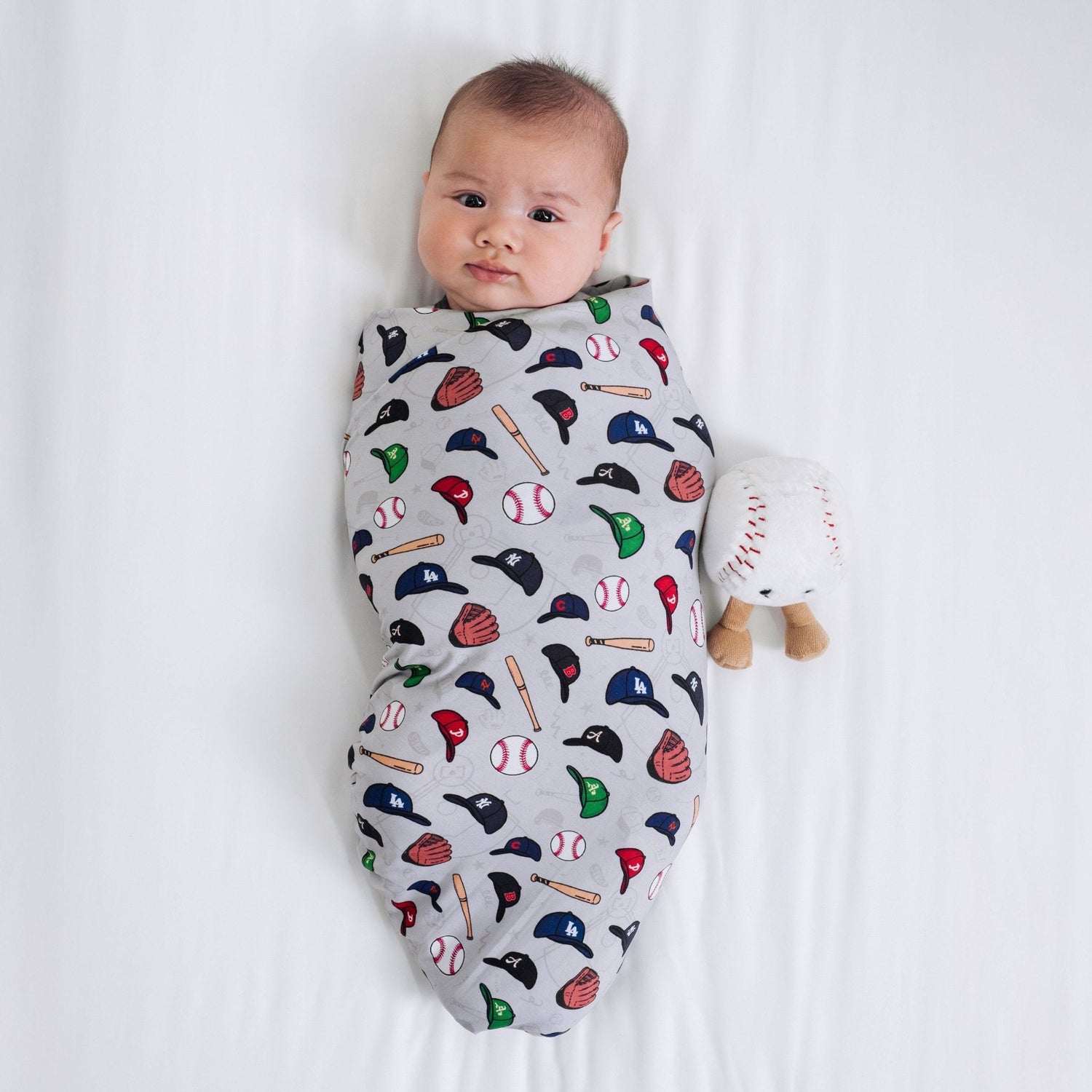 Major League Buddies Swaddle - Bam & Stitch