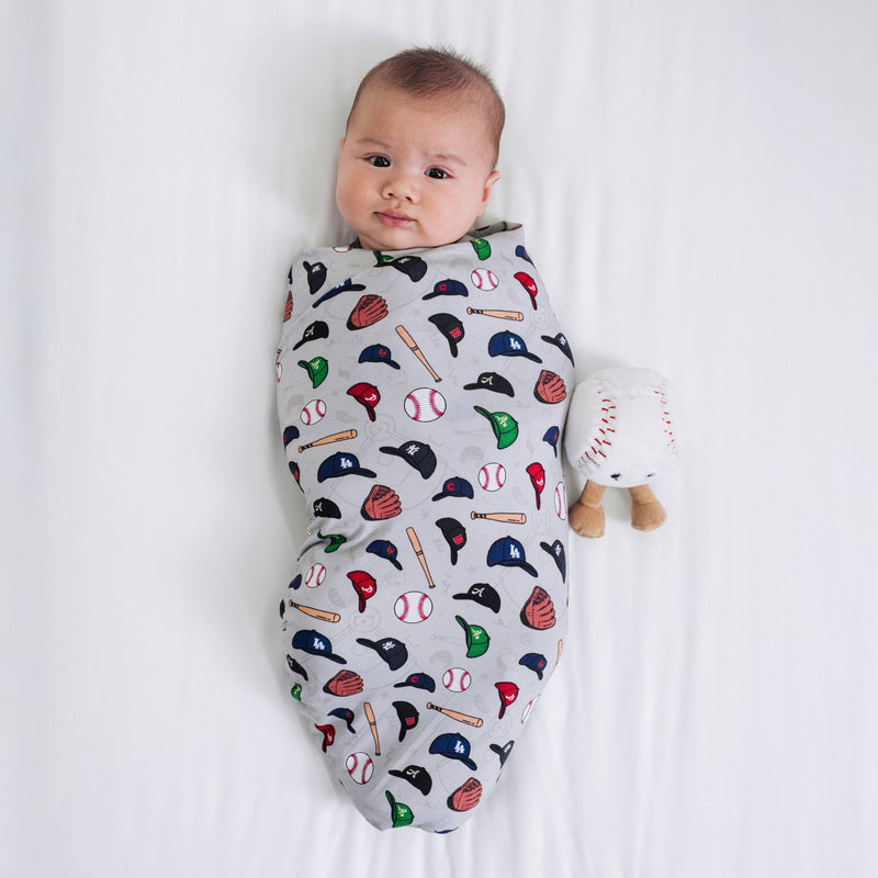 Major League Buddies Swaddle - Bam & Stitch