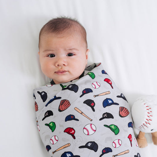 Major League Buddies Swaddle - Bam & Stitch