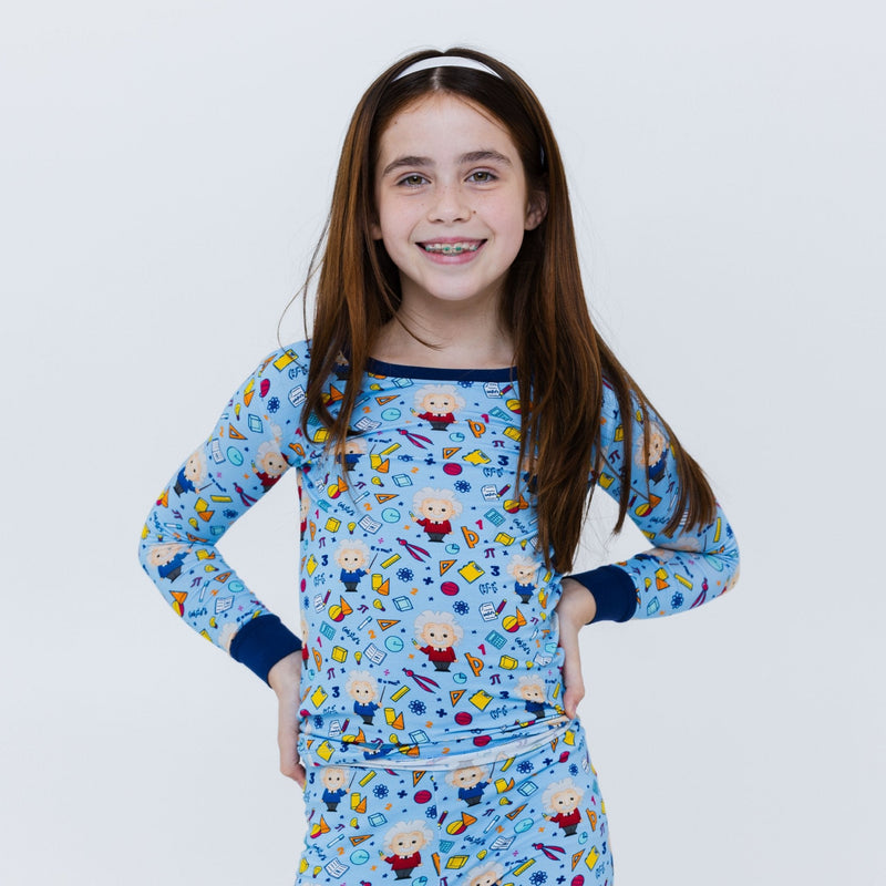 Mathematical Marvel Long Sleeve Pajamas - Bam & Stitch