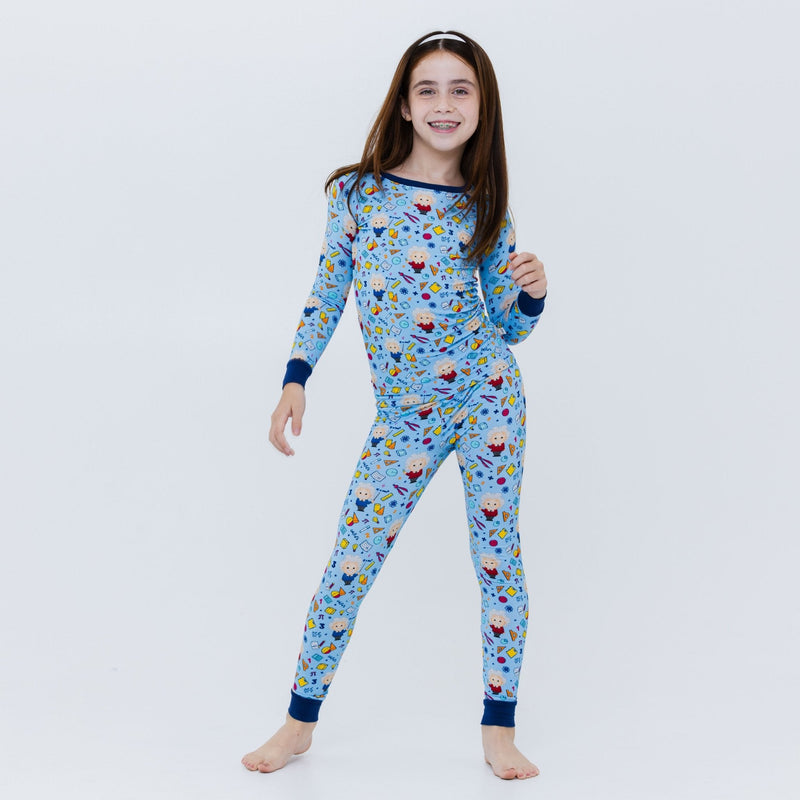 Mathematical Marvel Long Sleeve Pajamas - Bam & Stitch