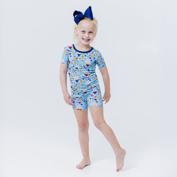 Mathematical Marvel Short Sleeve Pajamas - Bam & Stitch