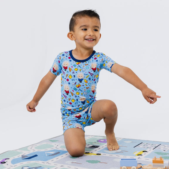 Mathematical Marvel Short Sleeve Pajamas - Bam & Stitch