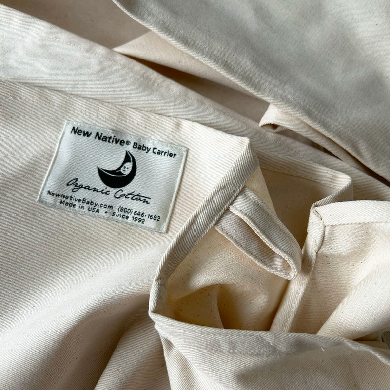 Organic Cotton Baby Carrier – Minimal, Comfy, Smart by New Native®
