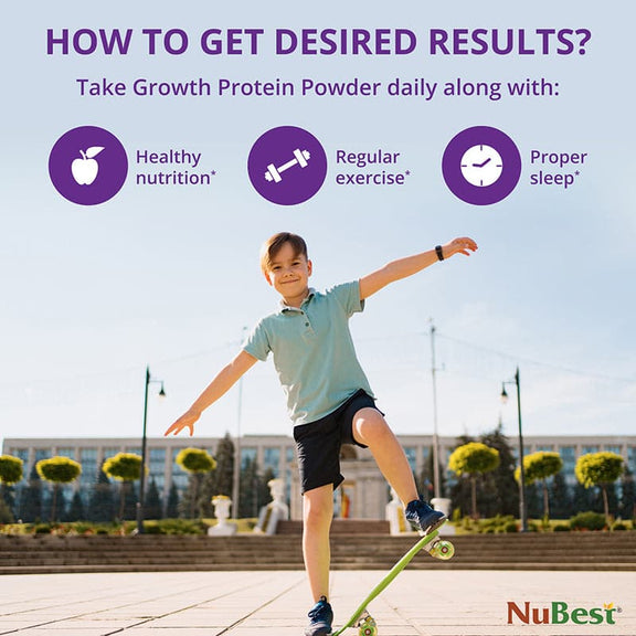 NuBest Tall Protein Vanilla Shake for Kids Ages 4+, 10 Vegan Servings - NuBest Nutrition®