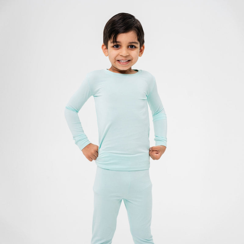 Ocean Breeze Long Sleeve Pajamas - Bam & Stitch