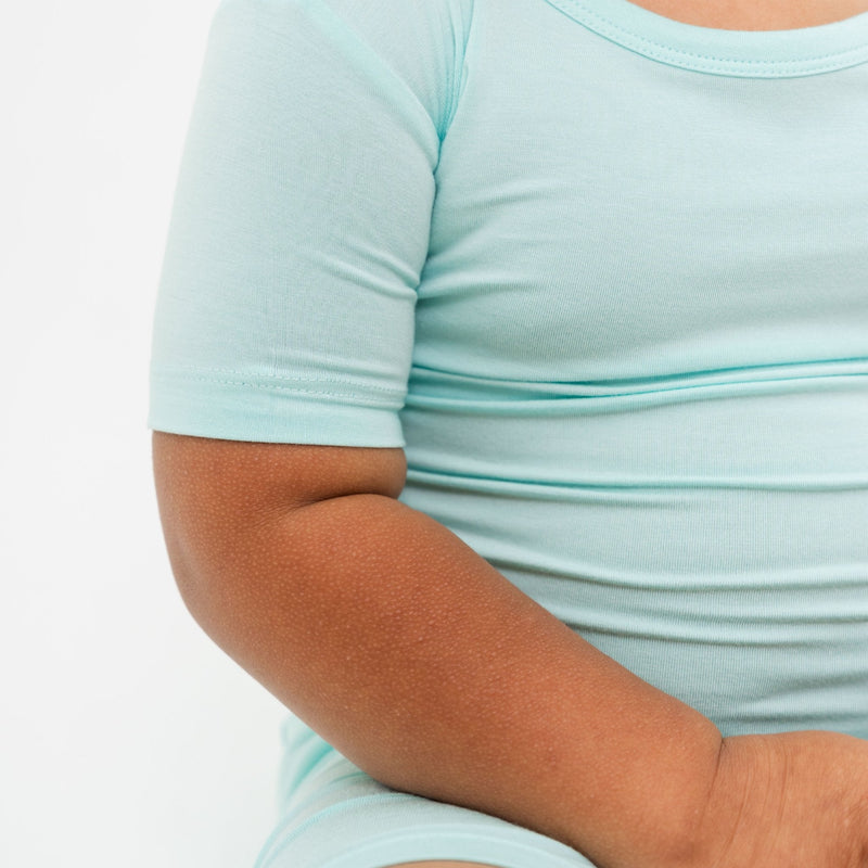 Ocean Breeze Short Sleeve Pajamas - Bam & Stitch