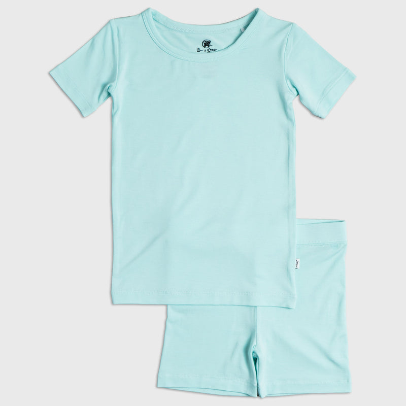 Ocean Breeze Short Sleeve Pajamas - Bam & Stitch