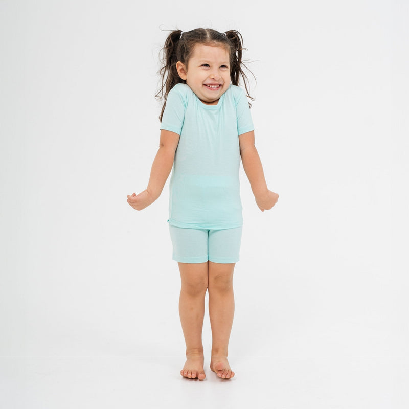 Ocean Breeze Short Sleeve Pajamas - Bam & Stitch