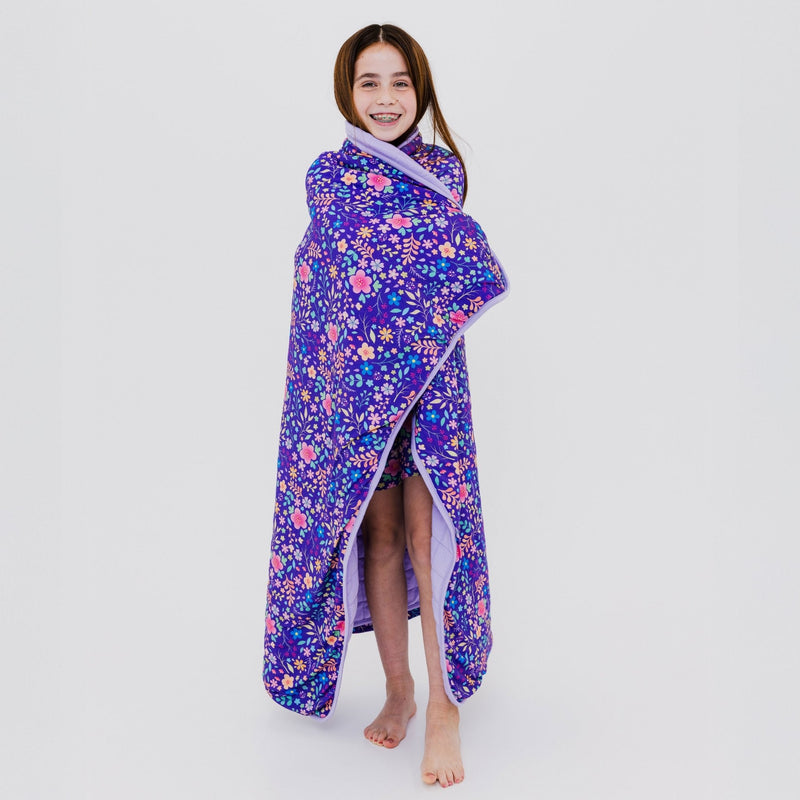 Orchid Gardens Blanket - Bam & Stitch
