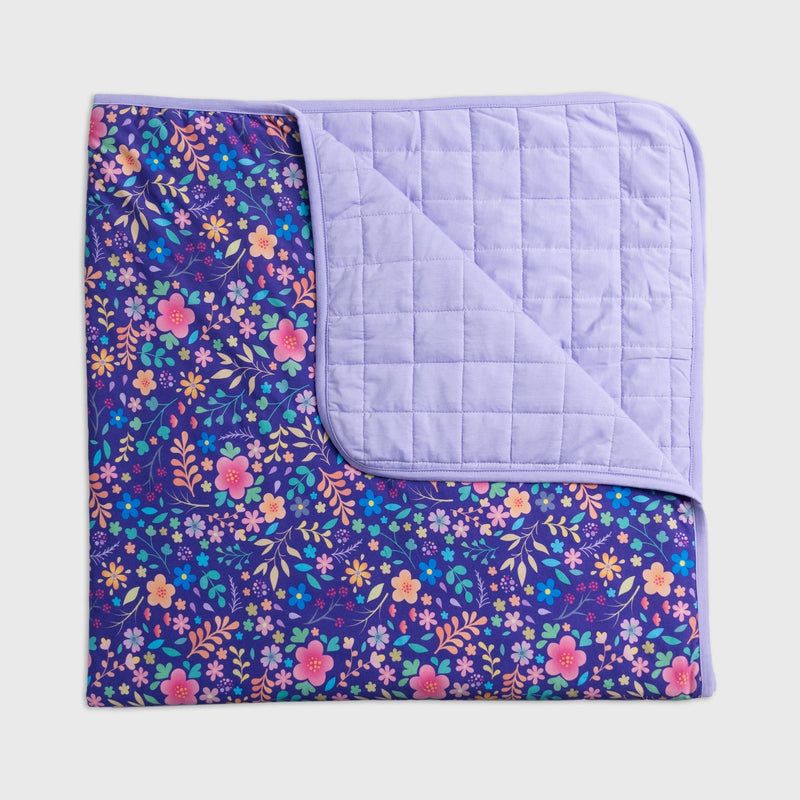 Orchid Gardens Blanket - Bam & Stitch