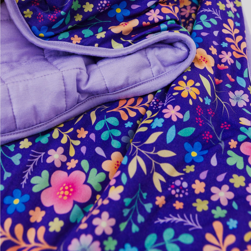 Orchid Gardens Blanket - Bam & Stitch