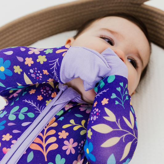 Orchid Gardens Convertible Romper - Bam & Stitch
