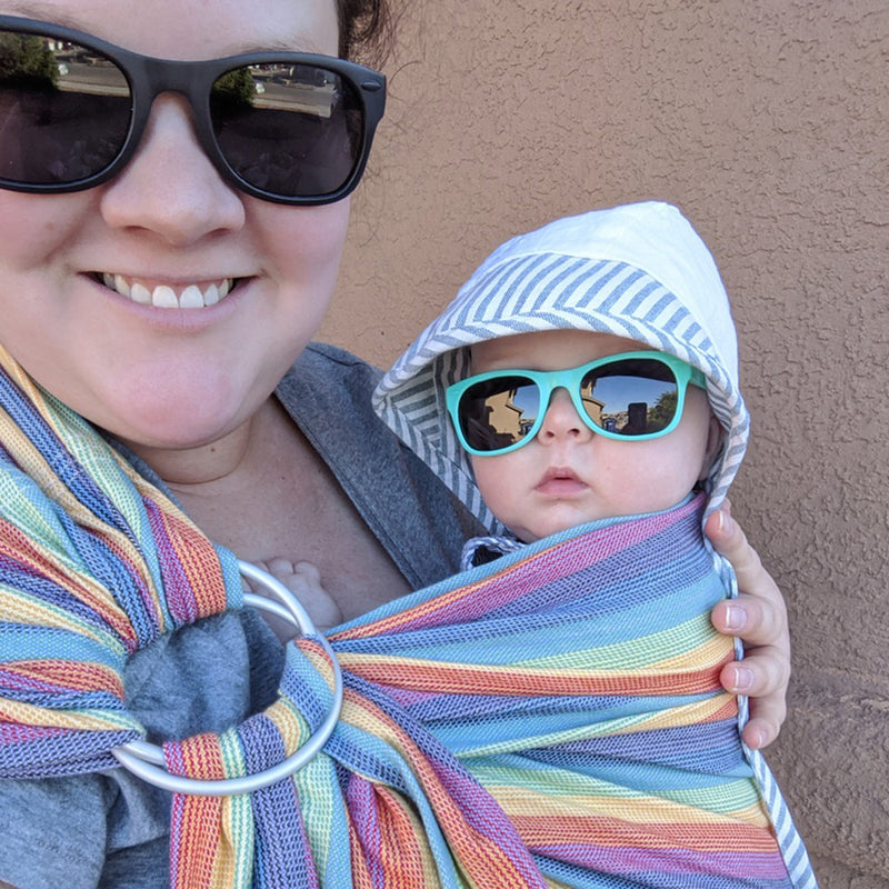 Goonies Baby Sunglasses – Mint Teal by ro•sham•bo eyewear