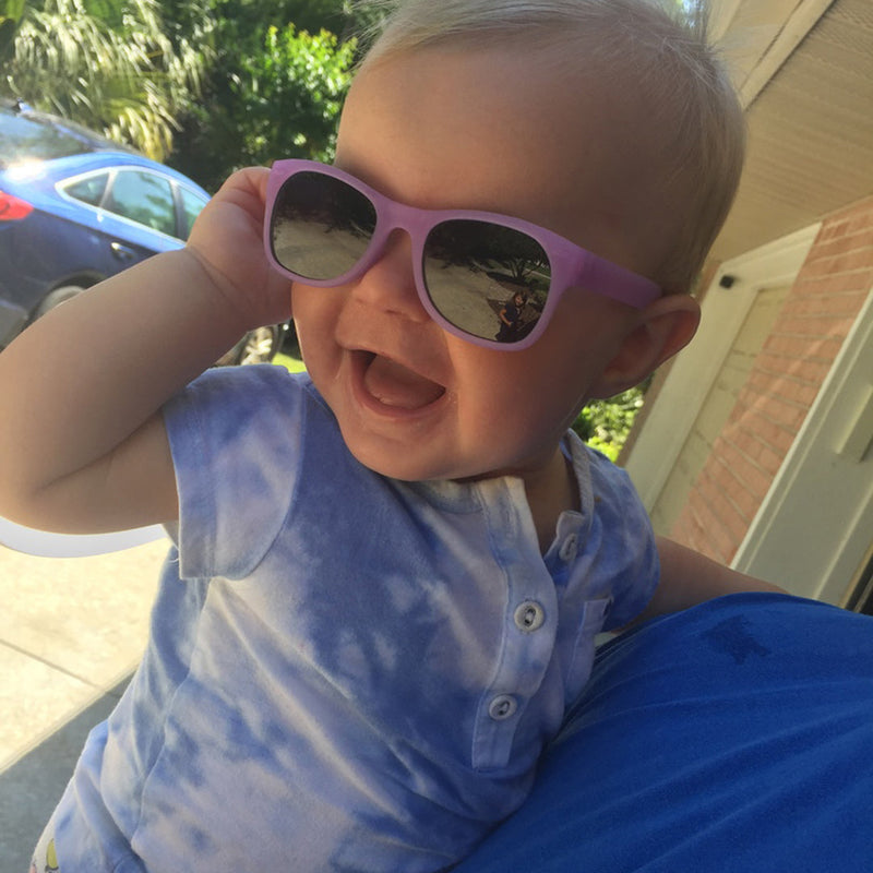 Punky Brewster Baby Sunglasses – Purple Glitter by ro•sham•bo eyewear