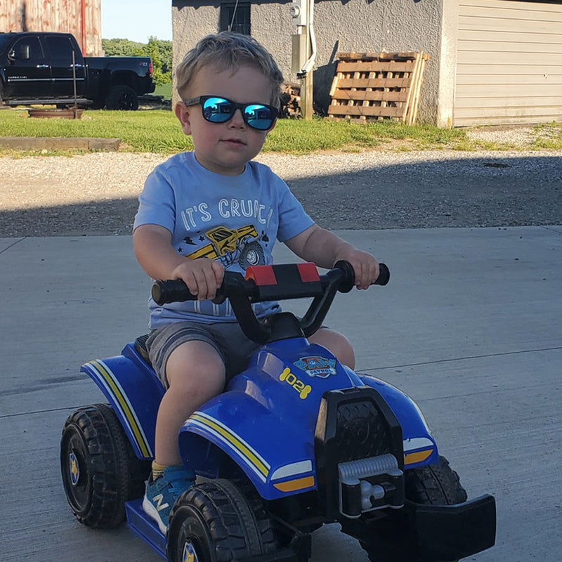 Bueller Toddler Sunglasses – Matte Black by ro•sham•bo eyewear