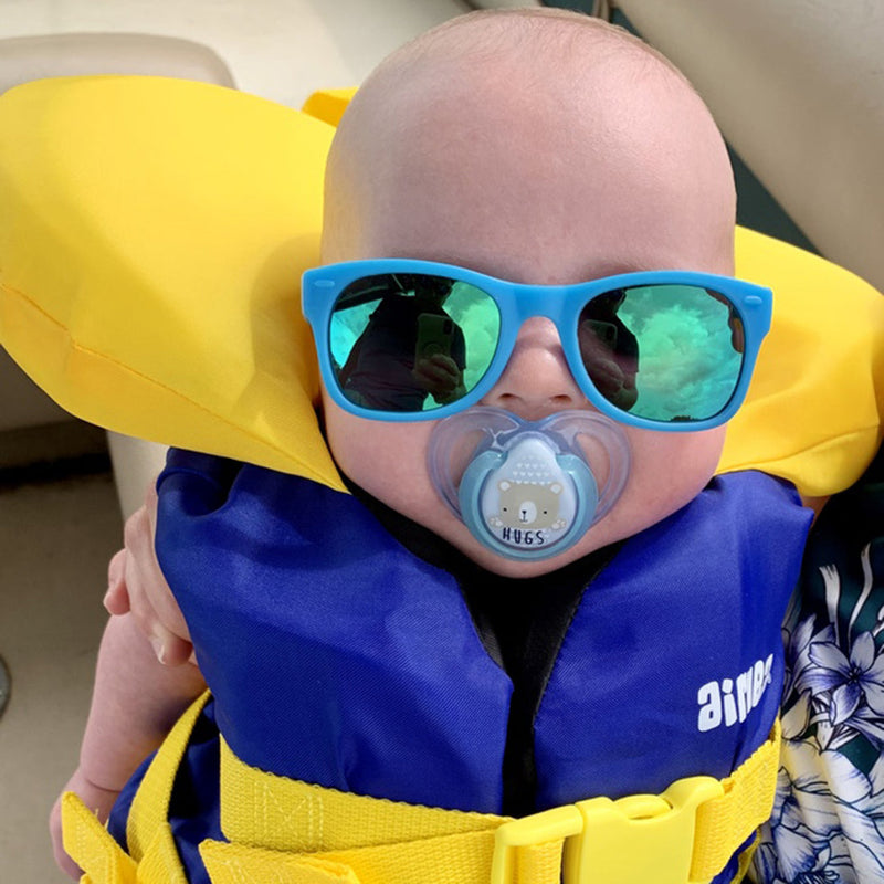 Zack Baby Sunglasses – Sky Blue by ro•sham•bo eyewear