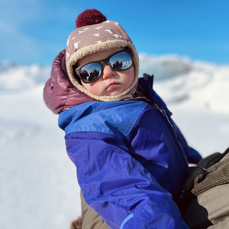 Bueller Baby Sunglasses – Matte Black by ro•sham•bo eyewear