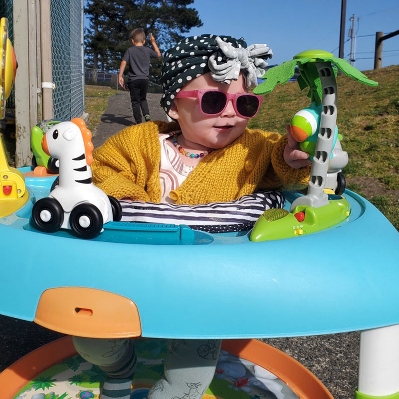 Kelly Baby Sunglasses – Glitter Pink by ro•sham•bo eyewear