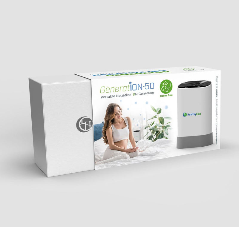 Negative Ion Generator from HealthyLine for improved breathing