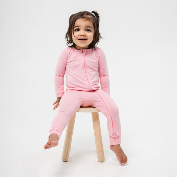 Pink Blossom Convertible Romper - Bam & Stitch