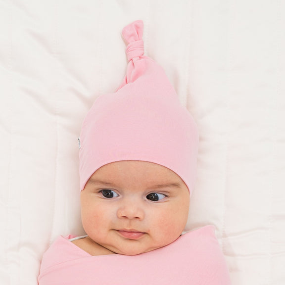 Pink Blossom Hat - Bam & Stitch