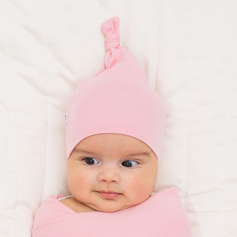 Pink Blossom Hat - Bam & Stitch
