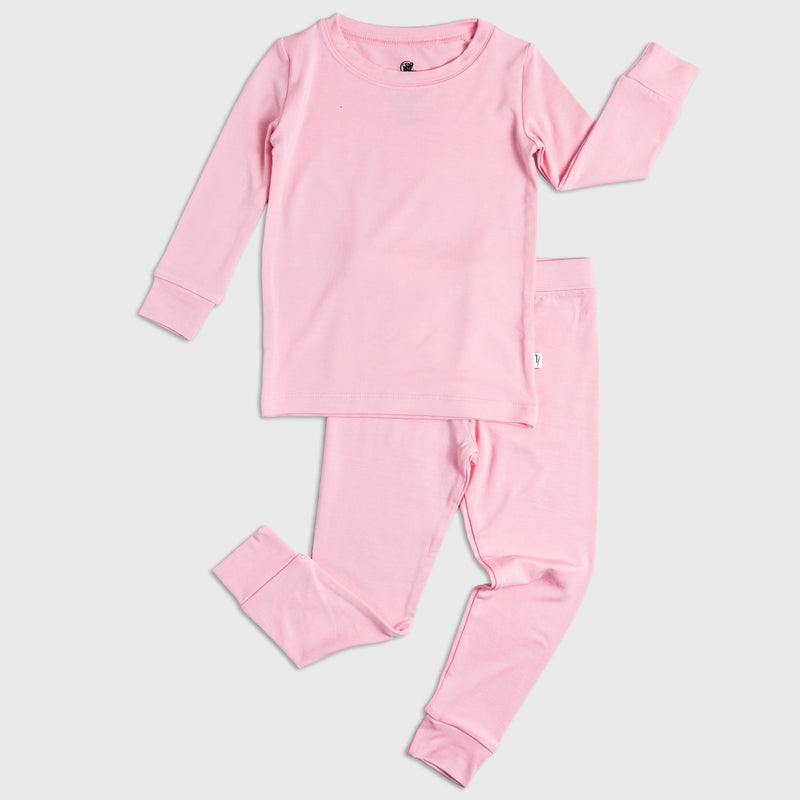 Pink Blossom Long Sleeve Pajamas - Bam & Stitch