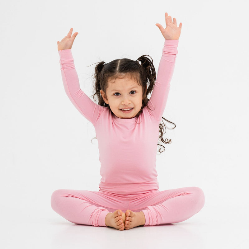 Pink Blossom Long Sleeve Pajamas - Bam & Stitch