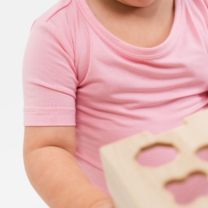 Pink Blossom Short Sleeve Pajamas - Bam & Stitch