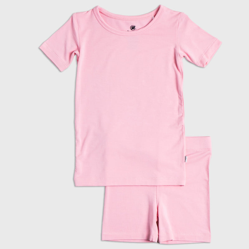 Pink Blossom Short Sleeve Pajamas - Bam & Stitch