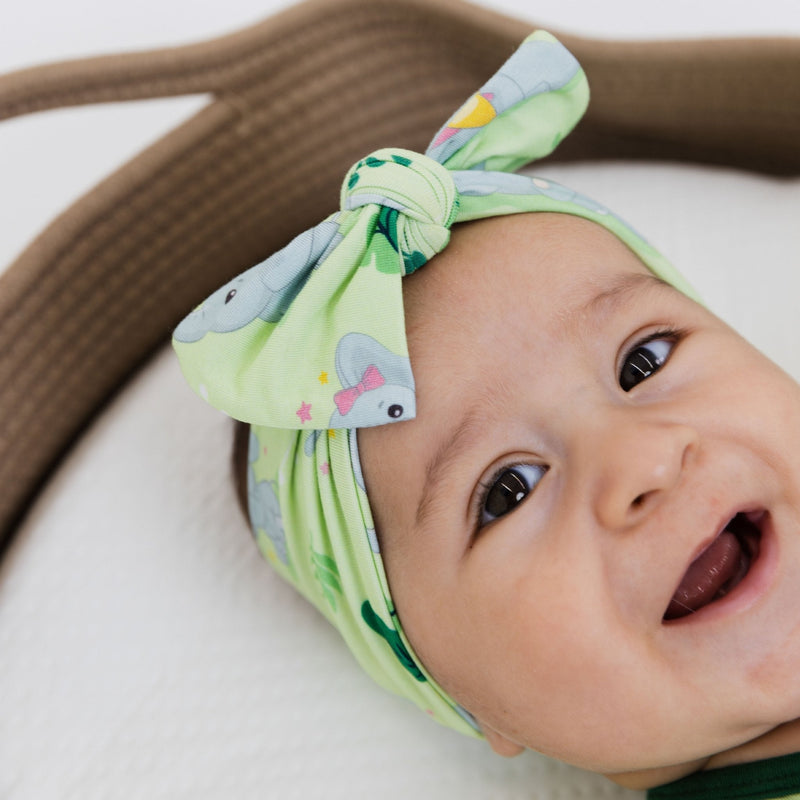 Playfully Strong Bow Headband - Bam & Stitch