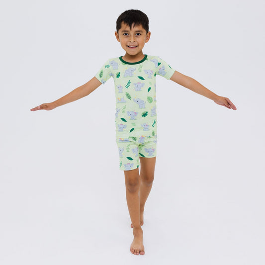 Playfully Strong Short Sleeve Pajamas - Bam & Stitch