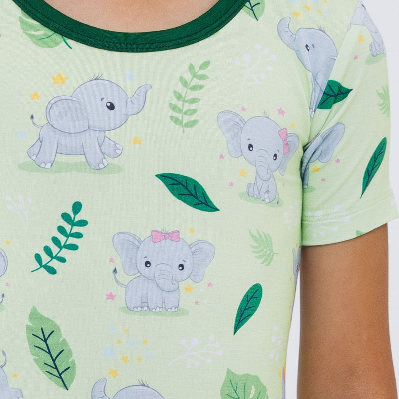 Playfully Strong Short Sleeve Pajamas - Bam & Stitch