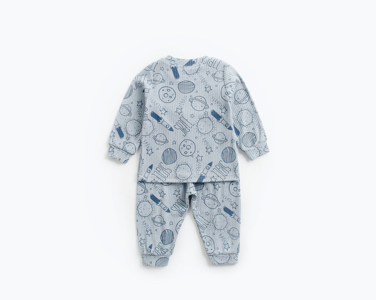 Baby 2pcs Cartoon Graphic Soft Cotton Shirt Combo Pants Sets Tracksuit, MyKids-USA®, Baby & Toddler Outfits, MyKids-USA -  -  -  -  -  -  - 