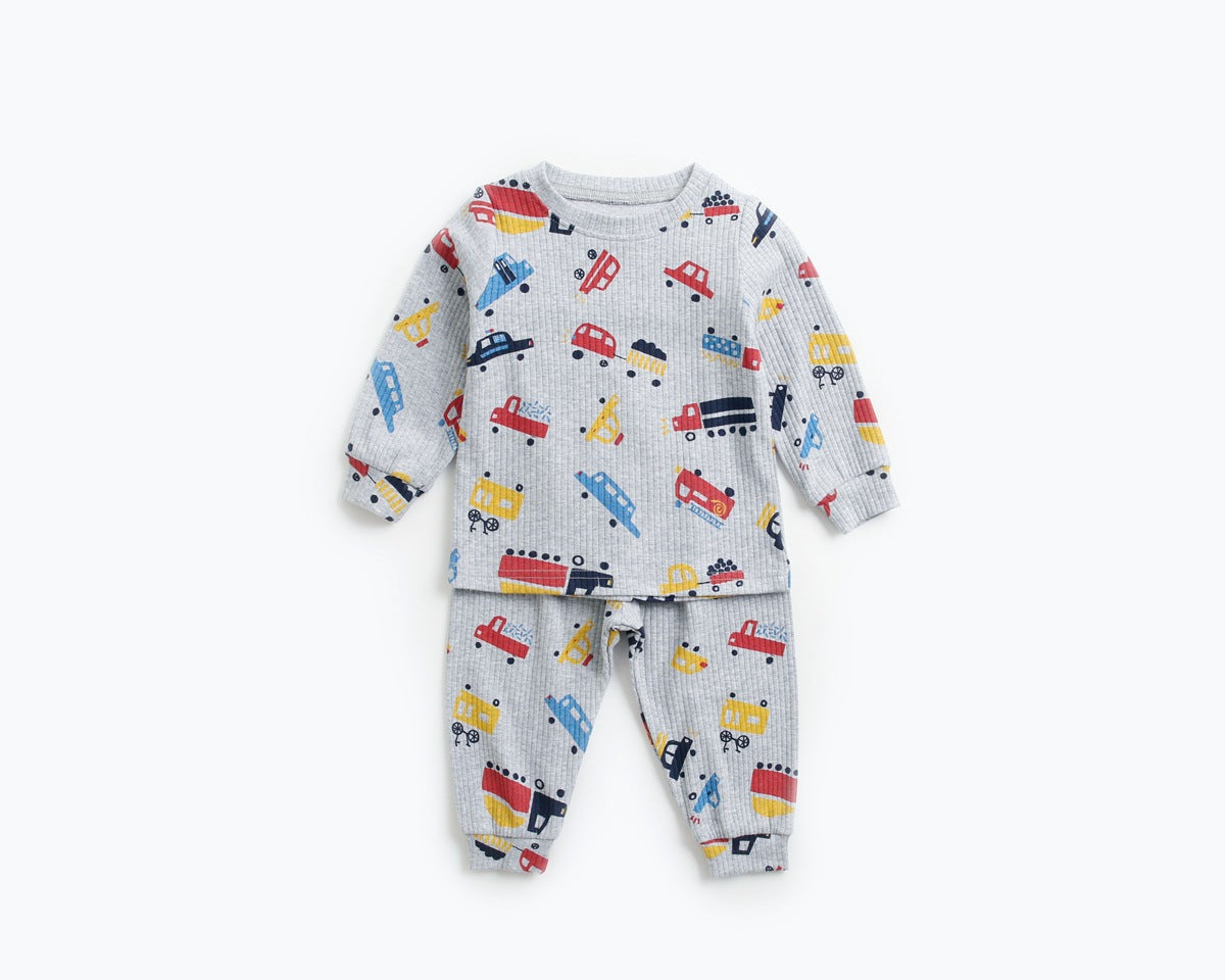 Baby 2pcs Cartoon Graphic Soft Cotton Shirt Combo Pants Sets Tracksuit, MyKids-USA®, Baby & Toddler Outfits, MyKids-USA -  -  -  -  -  -  - 