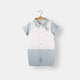 Baby Animal Print Single Breasted Design Color Matching Onesies, MyKids-USA®, Baby & Toddler Outfits, MyKids-USA - Size/Age - 73 (6-9M) - Color - Blue -  -  - JM2205041556