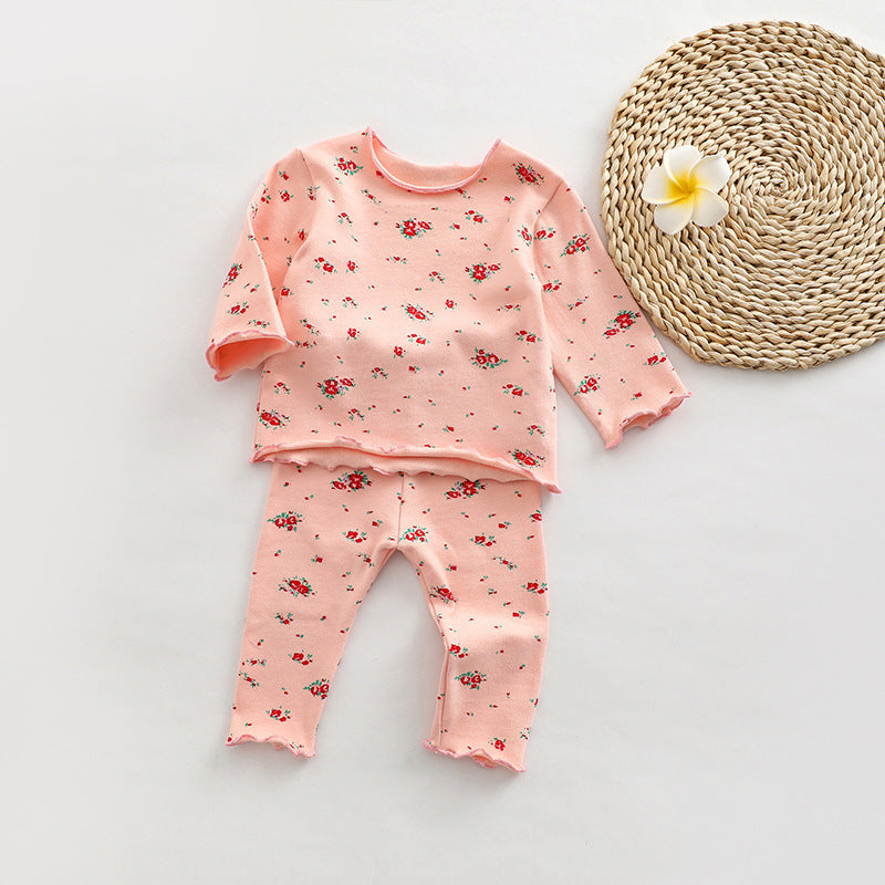 Baby All Over Print Pattern Tops Combo Pants Lovely Sets Home Clothes, MyKids-USA®, Baby & Toddler Outfits, MyKids-USA -  -  -  -  -  -  - 