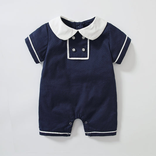 Baby Unisex Boy Girl College Style Romper Combo Sun Hat, MyKids-USA®, Baby & Toddler Outfits, MyKids-USA -  -  -  -  -  -  - 