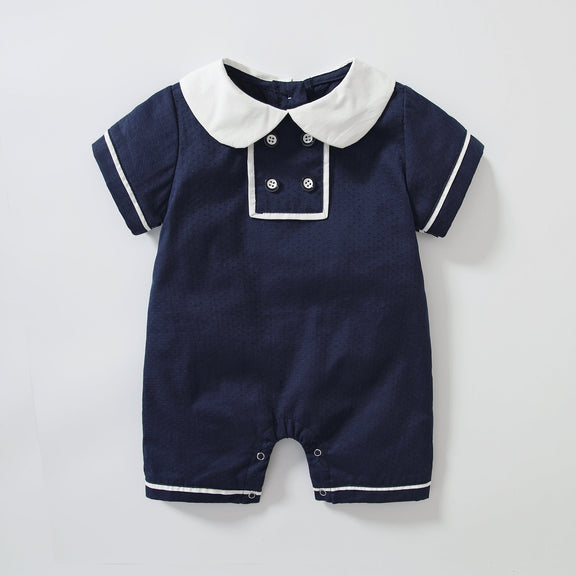 Baby Unisex Boy Girl College Style Romper Combo Sun Hat, MyKids-USA®, Baby & Toddler Outfits, MyKids-USA -  -  -  -  -  -  - 