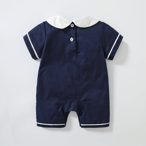 Baby Unisex Boy Girl College Style Romper Combo Sun Hat, MyKids-USA®, Baby & Toddler Outfits, MyKids-USA -  -  -  -  -  -  - 
