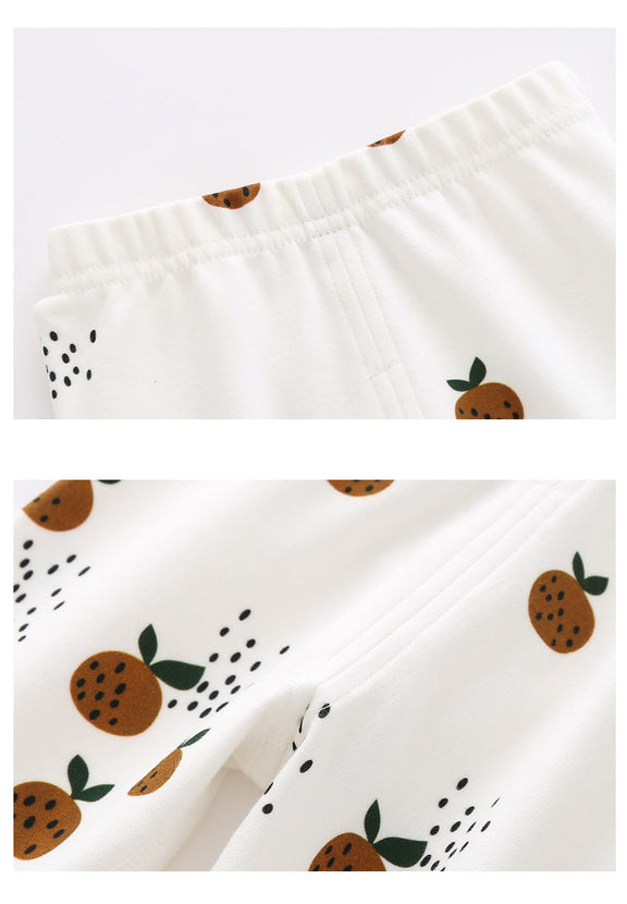 Baby Allover Fruit Graphic Trousers Long Pant, MyKids-USA®, Baby & Toddler Bottoms, MyKids-USA -  -  -  -  -  -  - 