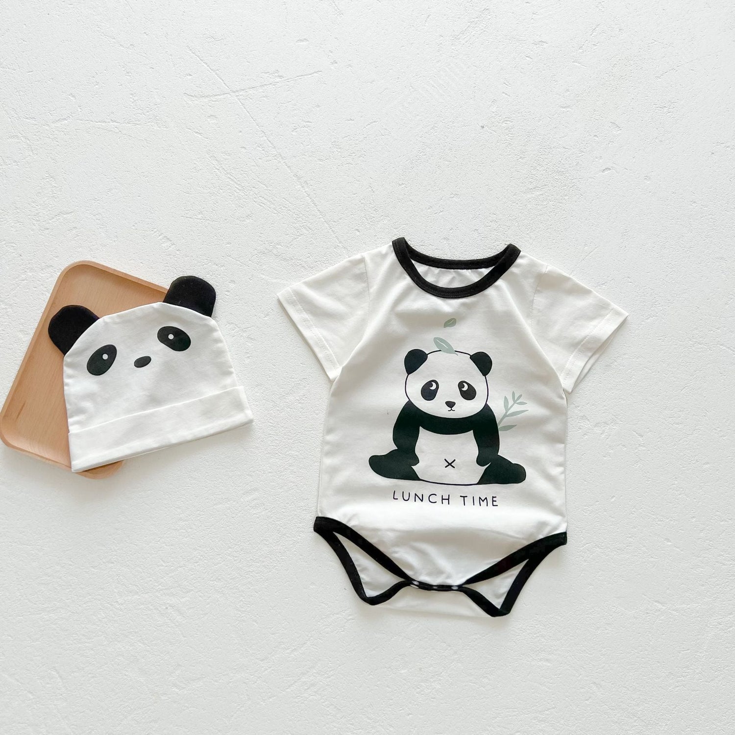 Baby Girl Cartoon Animal Print Round Collar Short-Sleeved Onesies, MyKids-USA®, Baby & Toddler Outerwear, MyKids-USA -  -  -  -  -  -  - 