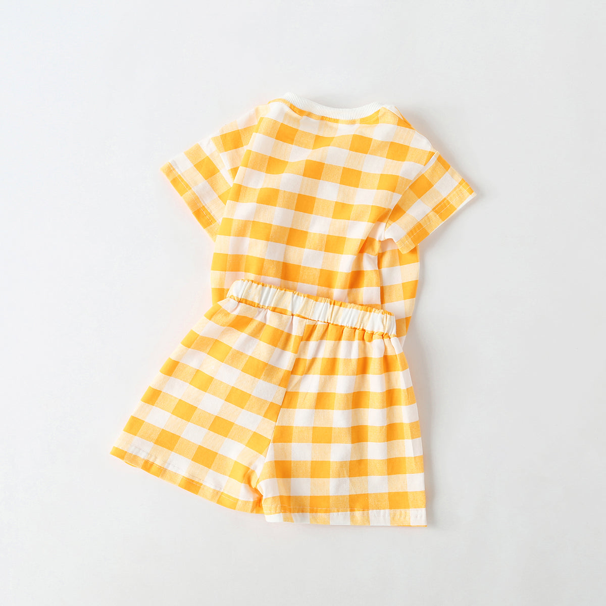 Baby 1pcs Plaid & Heart Pattern Tee Combo Shorts Simply Style Sets, MyKids-USA®, Baby & Toddler Outfits, MyKids-USA -  -  -  -  -  -  - 
