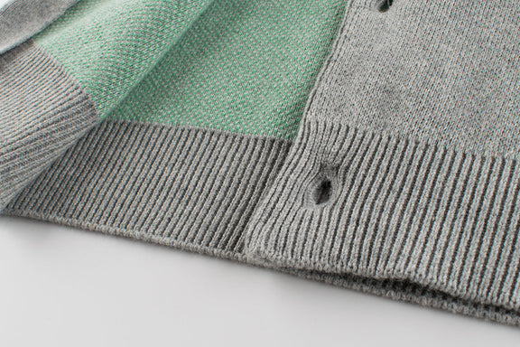 Boys Dinosaur Pattern Round Collar Long-Sleeved Sweater Cardigan, MyKids-USA®, Baby & Toddler Outerwear, MyKids-USA -  -  -  -  -  -  - 