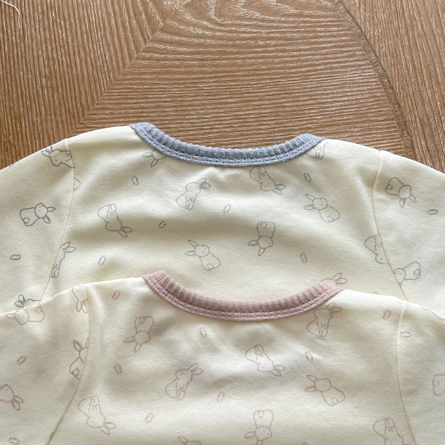 Baby Cute Bunny Graphic Long Sleeves Soft Cotton Bodysuit & Hat, MyKids-USA®, Baby One-Pieces, MyKids-USA -  -  -  -  -  -  - 