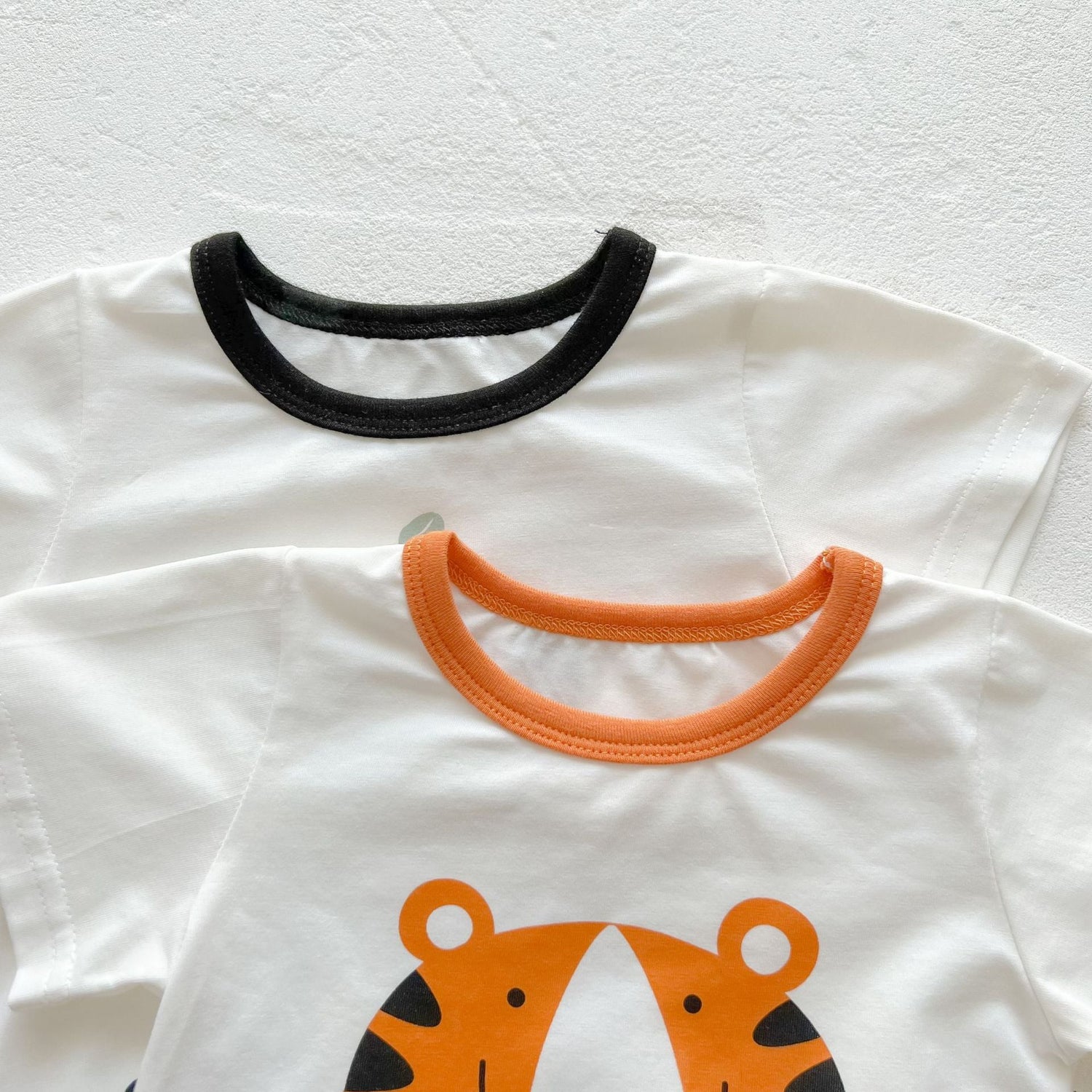 Baby Girl Cartoon Animal Print Round Collar Short-Sleeved Onesies, MyKids-USA®, Baby & Toddler Outerwear, MyKids-USA -  -  -  -  -  -  - 
